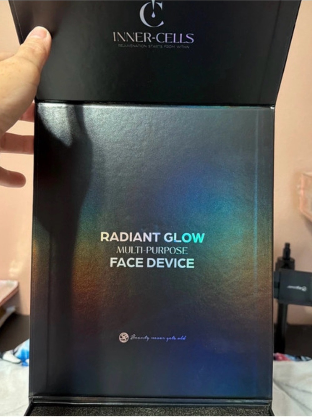 Radiant Glow Multi-Purpose Face Device - Black Holographic